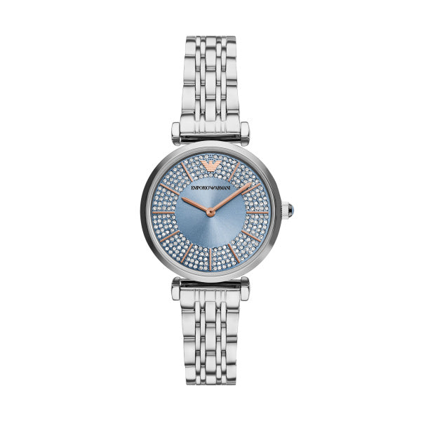 EMPORIO ARMANI GIANNI T BAR LADIES WATCH 32MM
