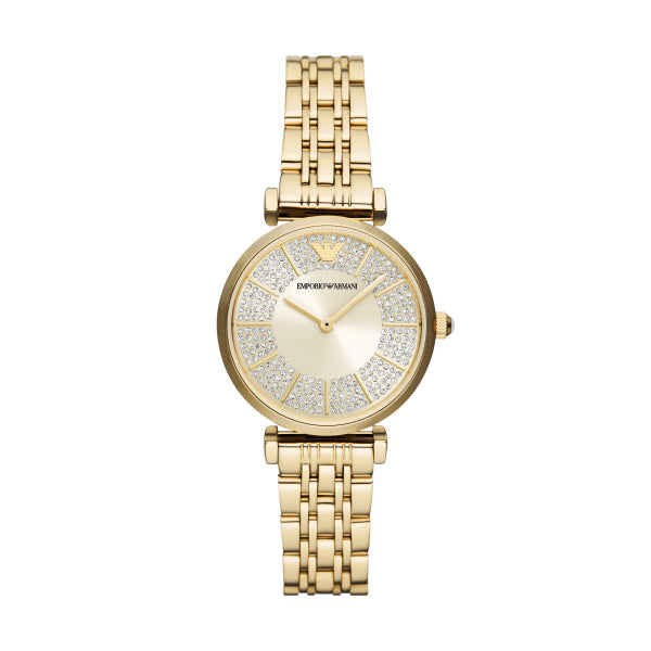 EMPORIO ARMANI GIANNI T BAR LADIES WATCH 32MM