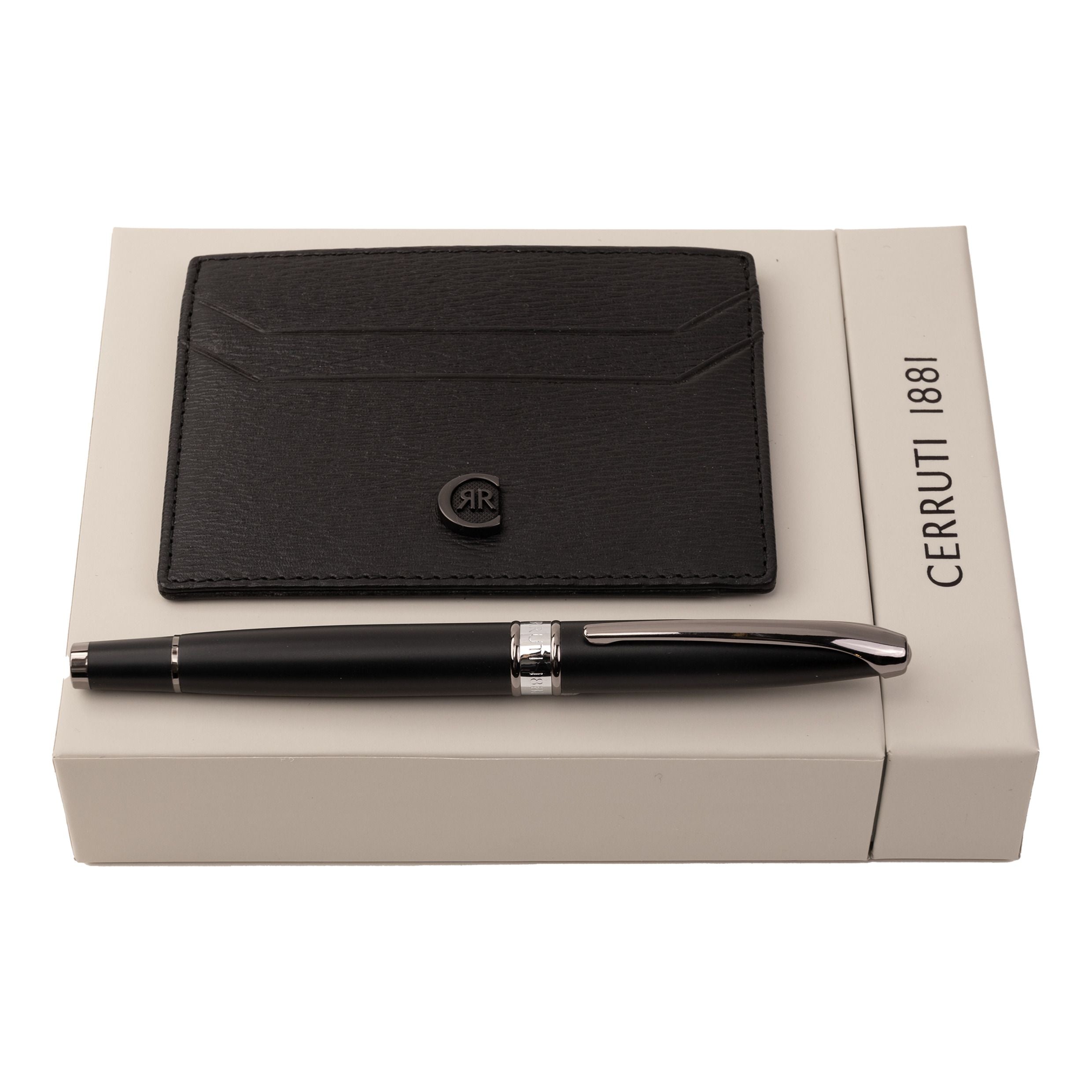 Roller Pen+Card Holder Set