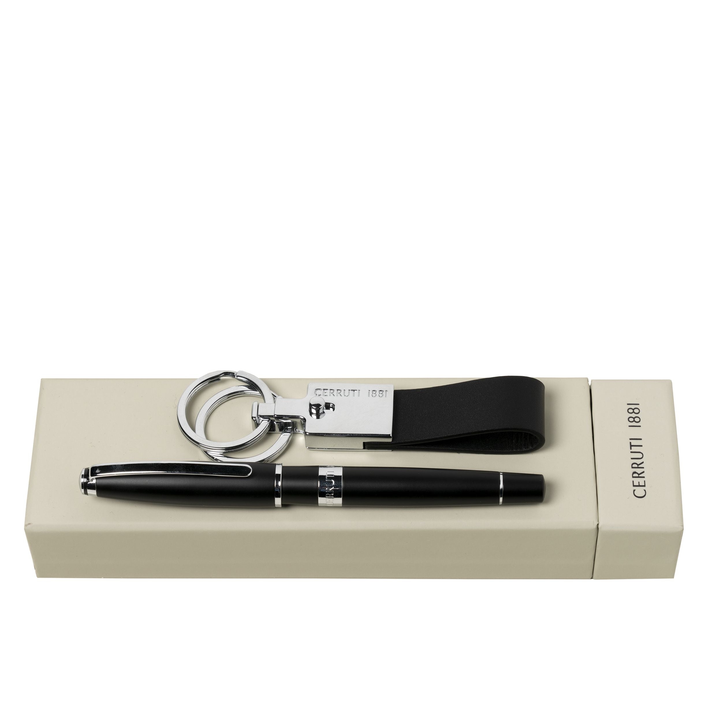 Ball Point Pen+Keyring Set