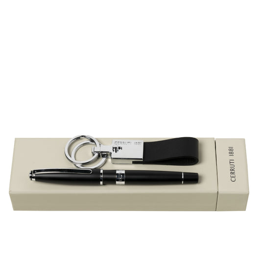 Ball Point Pen+Keyring Set