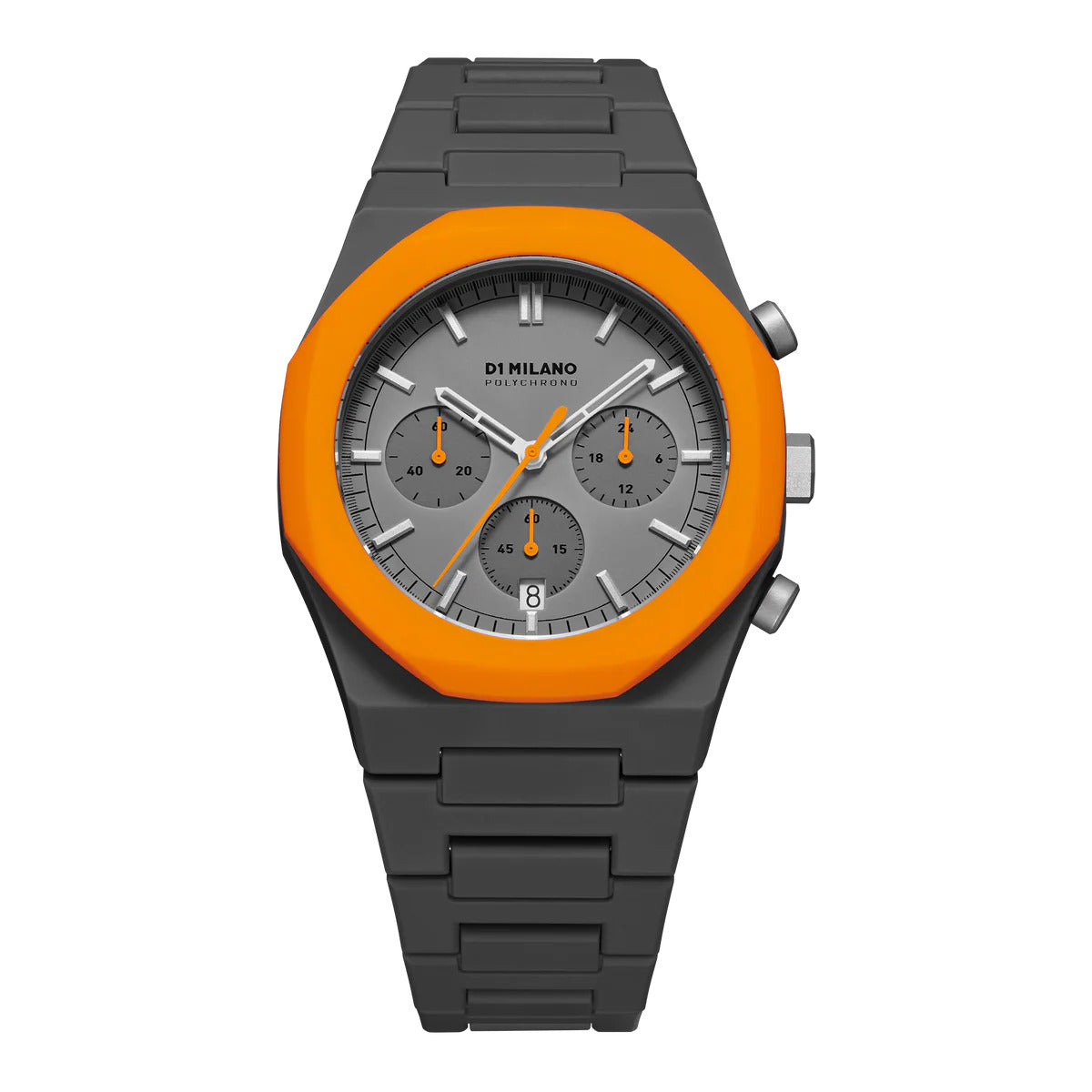 ORANGE BLAST POLYCHRONO Gents Watch Size 41mm
