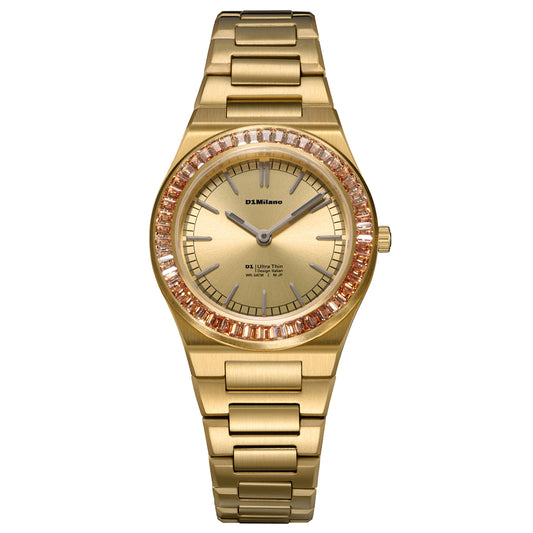 Clear Fussion Ultra Thin Ladies Watch Size 30mm