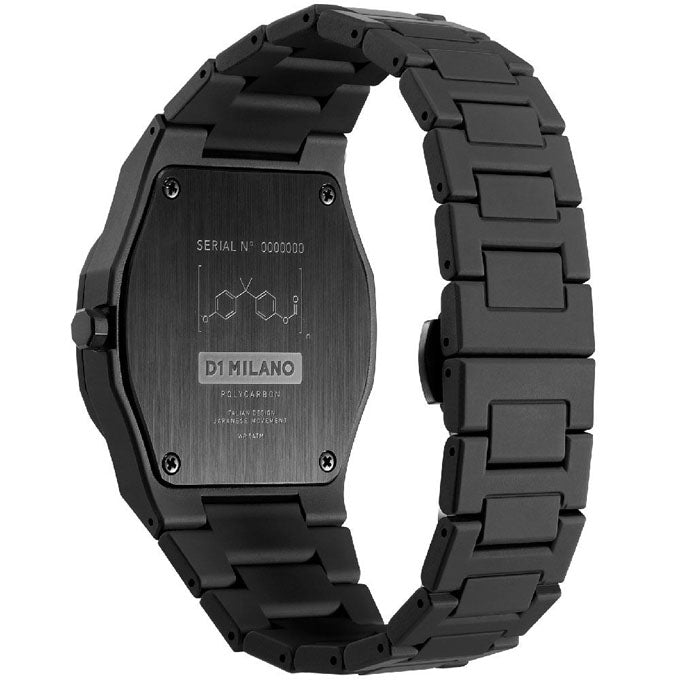 SHADOW POLYCARBON GENTS WATCH SIZE 40.5MM
