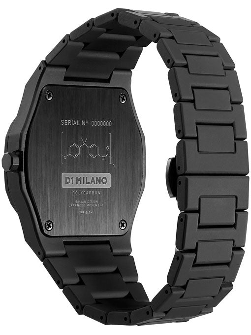 CLOUDBURST POLYCARBON GENTS WATCH SIZE 40.5MM