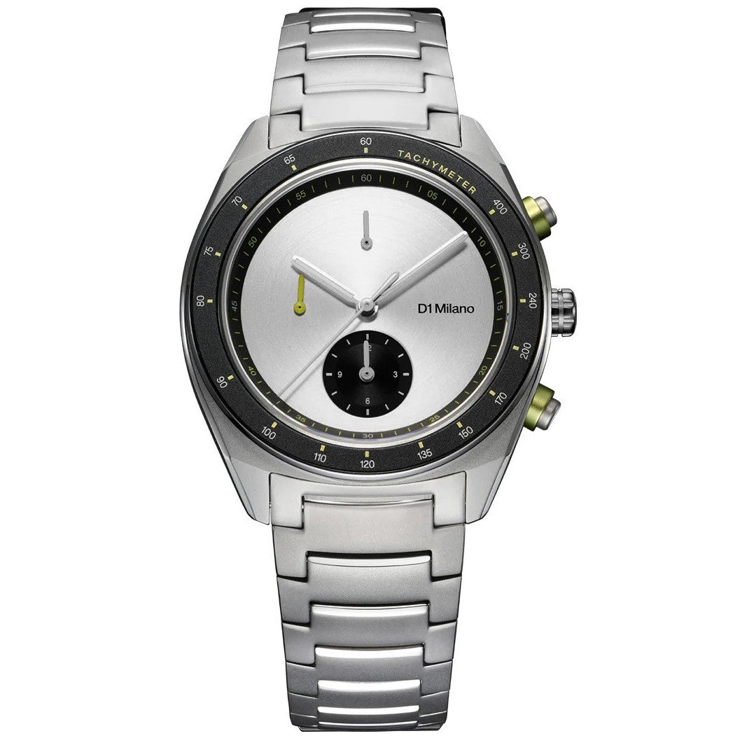 Essential White Chronograph Gents Watch 40mm