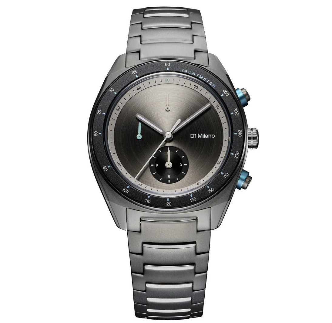 Essential Black Chronograph Gents Watch 40mm