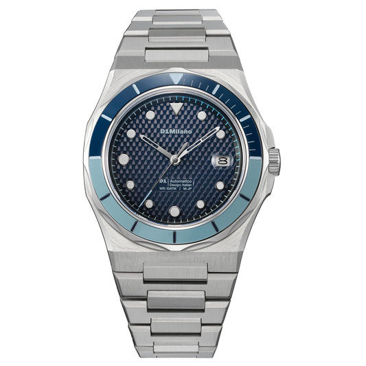 Dual Navy Automatico Gents Watch Size 40mm