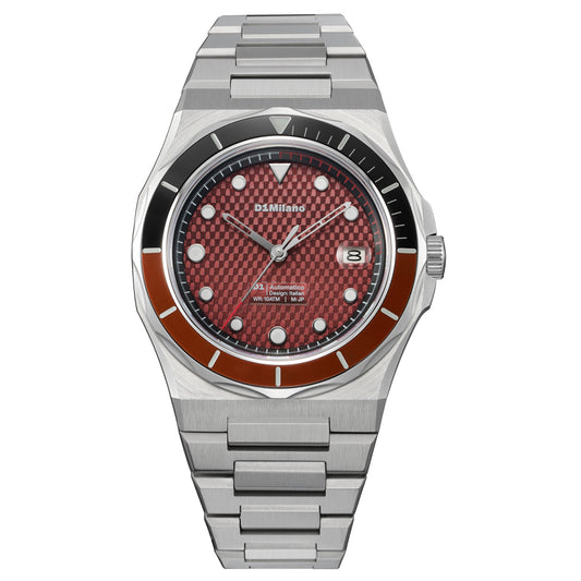 Dual Red Automatico Gents Watch Size 40mm