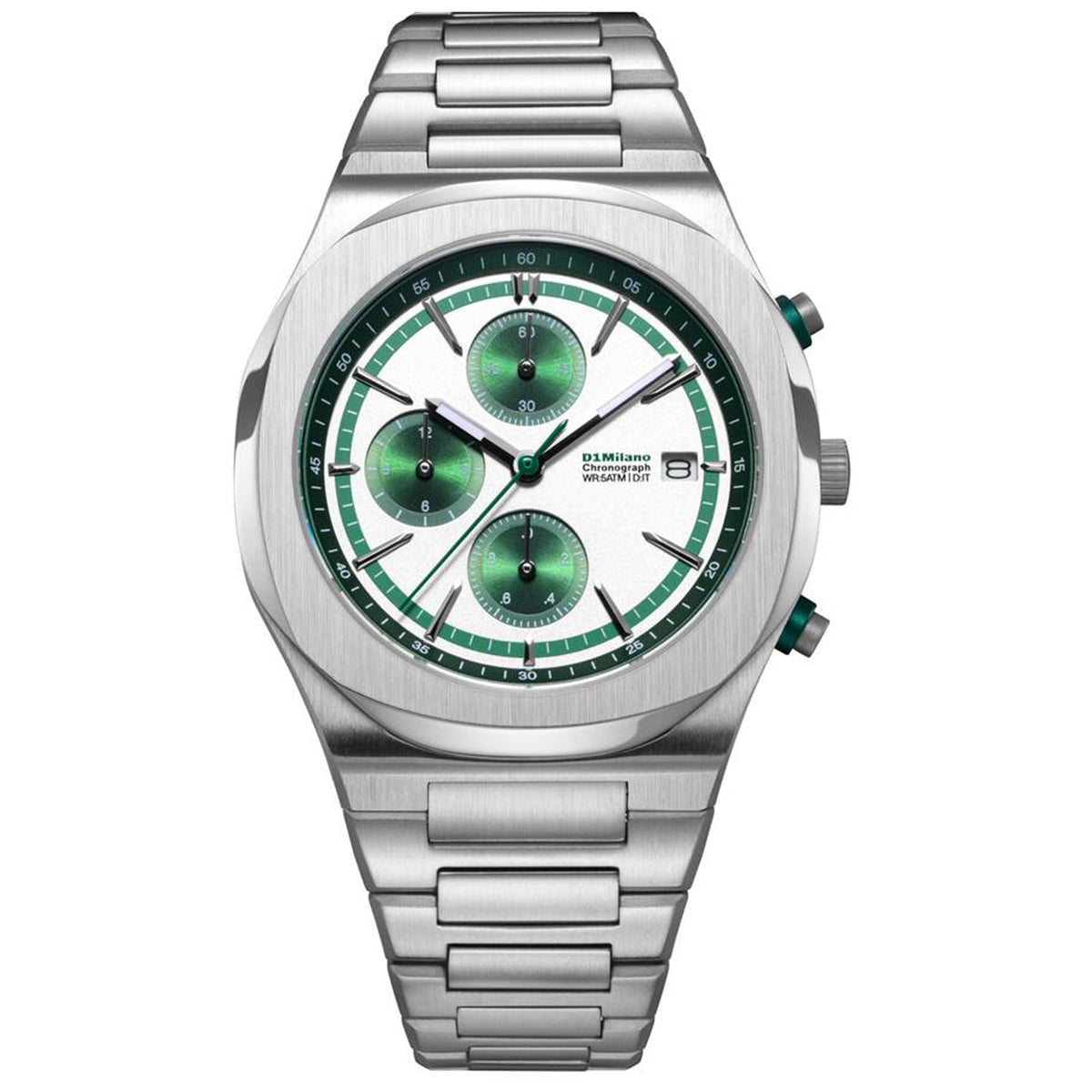 Green Pulse Chronograph Gents Watch Size 39mm