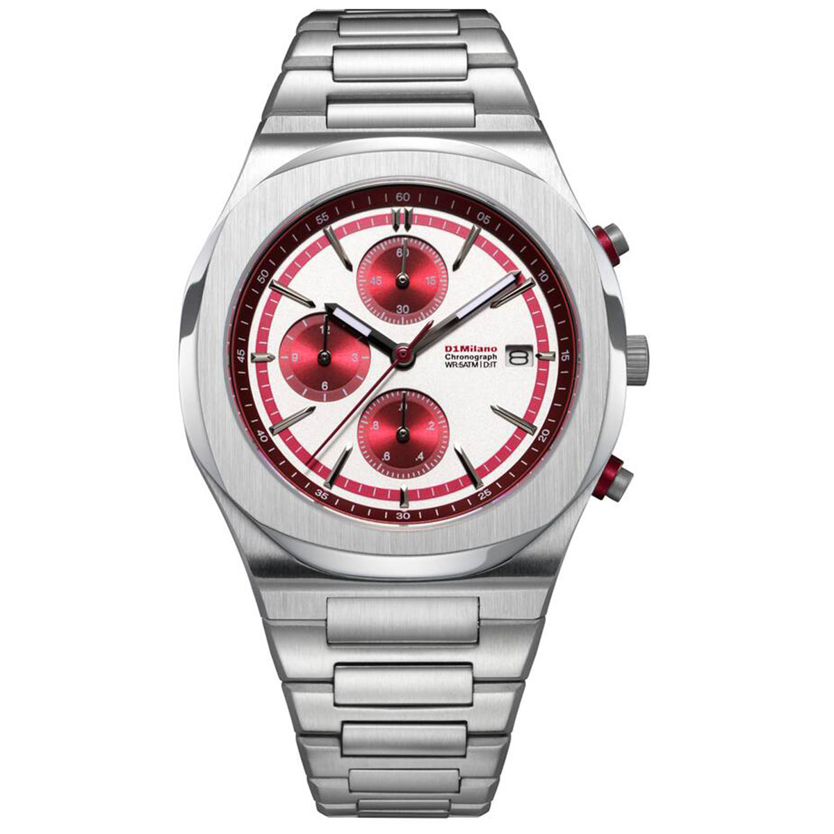 Red Pulse Chronograph Gents Watch Size 39mm