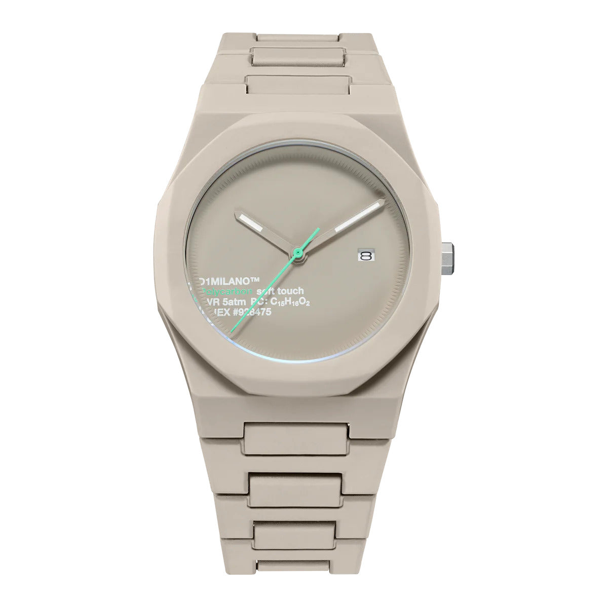 HOT STONE POLYCARBON Gents Watch Size 41mm