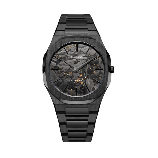 BLACK DLC ULTRA THIN Gents Watch Size 40mm
