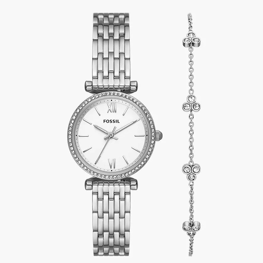 Carlie ladies Watch + Bracelet set 28mm