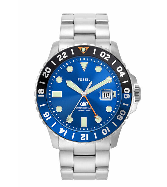 Blue GMT MENs Watch 46mm