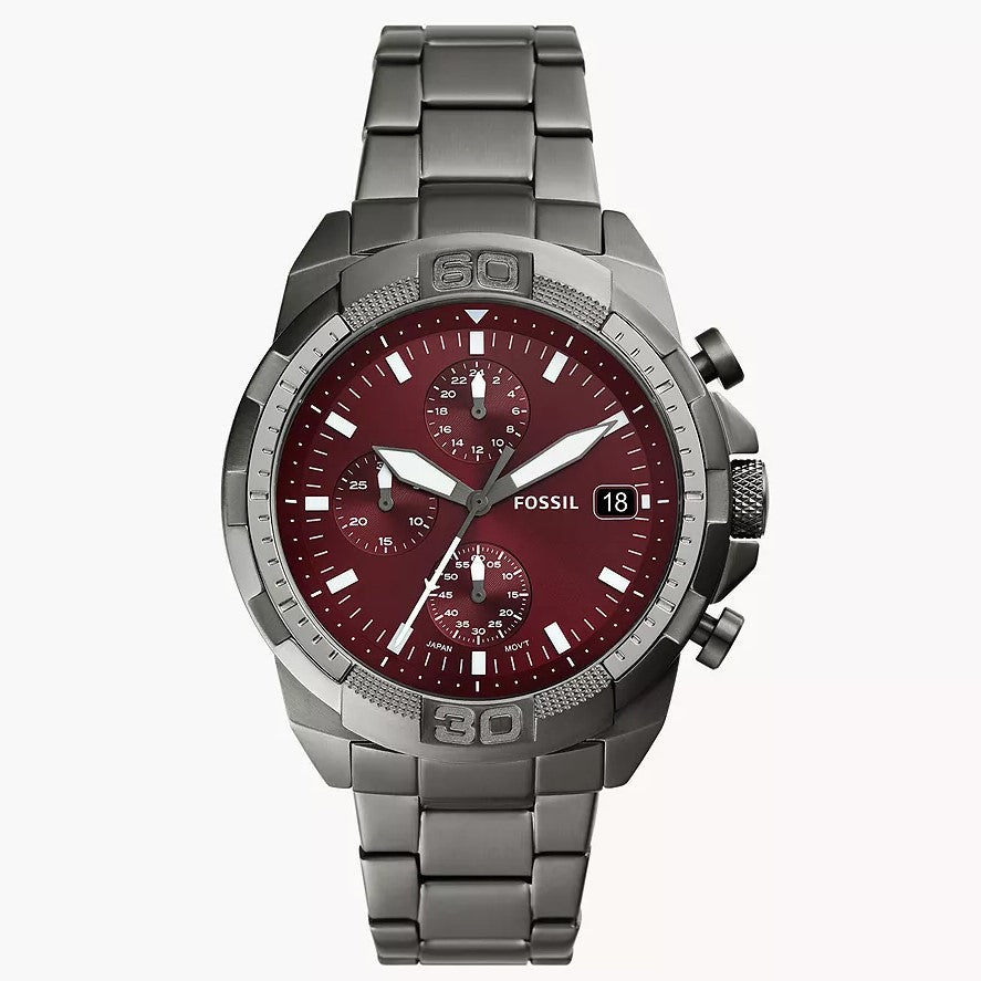 Bronson Chronograph Smoke MENs Watch 44mm
