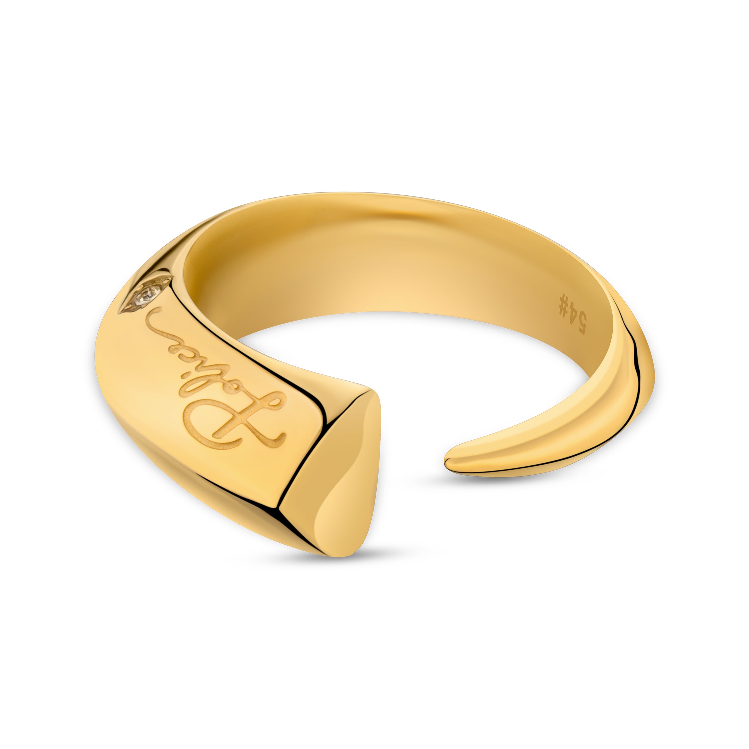 POLICE LADY RING SIZE 54