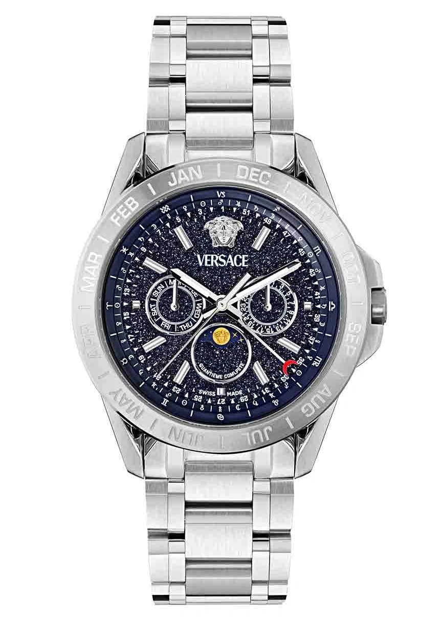 VERSACE GALAXY MOONPHASE GENT WATCH SIZE 43MM