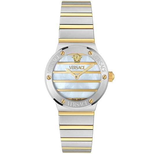 VERSACE LA GRECA PEARL LADY WATCH SIZE 30MM