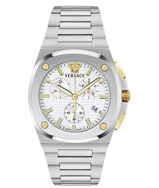 VERSACE TOLOMEO CHRONO GENT WATCH SIZE 49MM