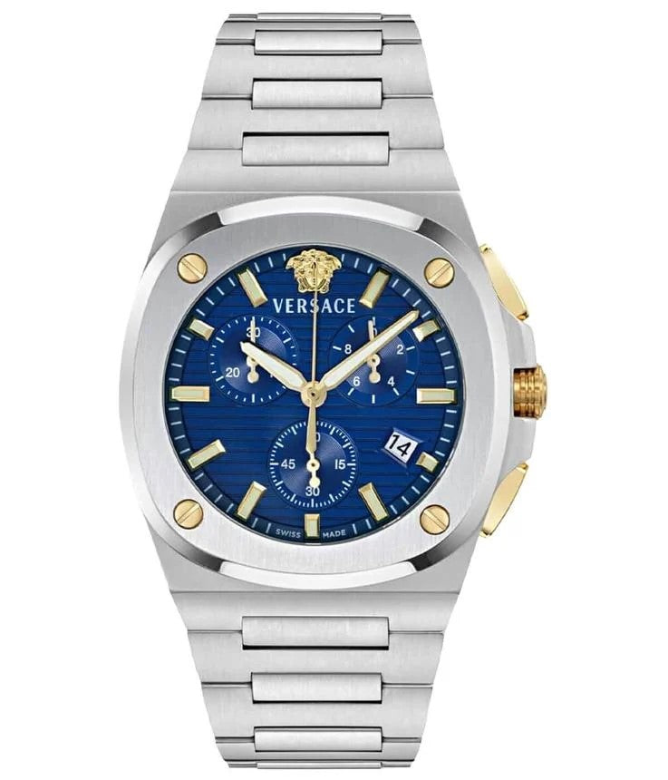 VERSACE TOLOMEO CHRONO GENT WATCH SIZE 49MM