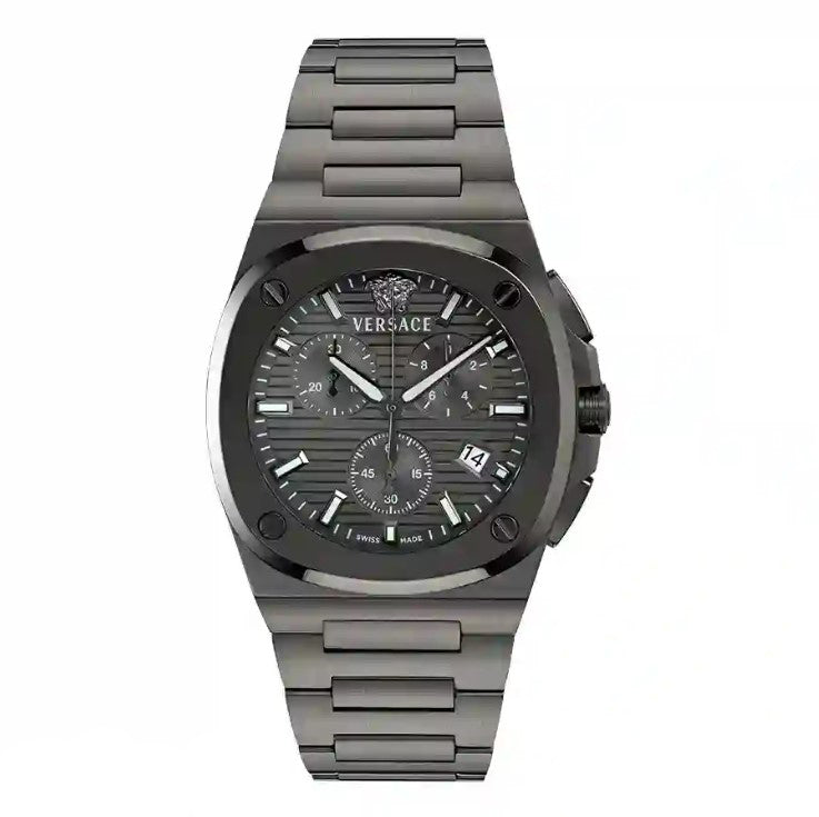 VERSACE TOLOMEO CHRONO GENT WATCH SIZE 49MM