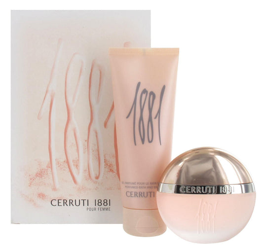 CERRUTI  CERRUTI 1881 (W) EDT 50ML+SHOWER GEL SET