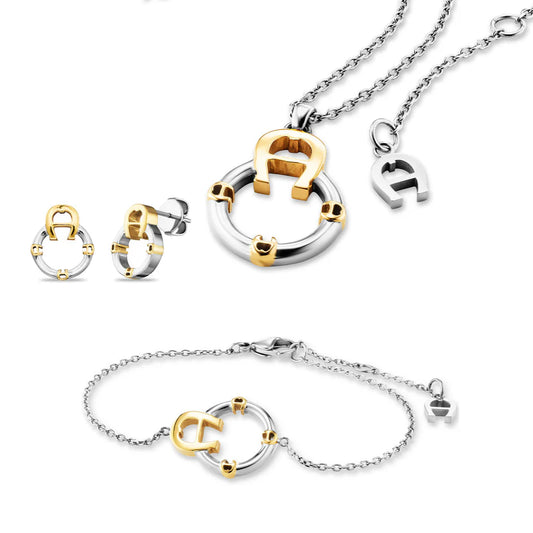 NICOLETTA NECLACE+BRACELET+EARRING SET