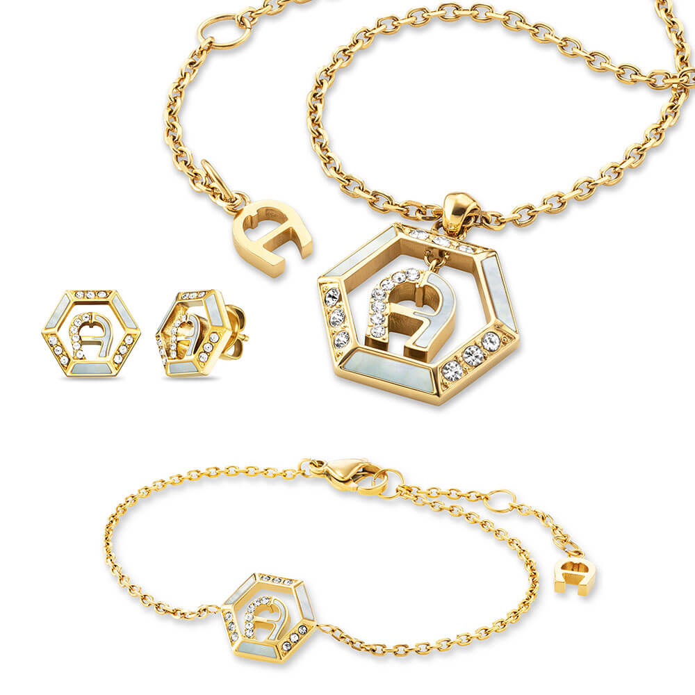 VALERIA NECLACE+BRACELET+EARRING SET