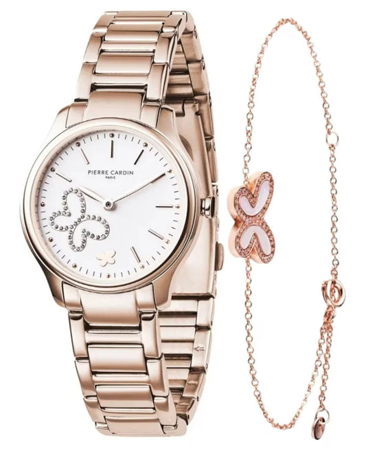 Vivienne Ladies Watch + Bracelet Set Size 32mm