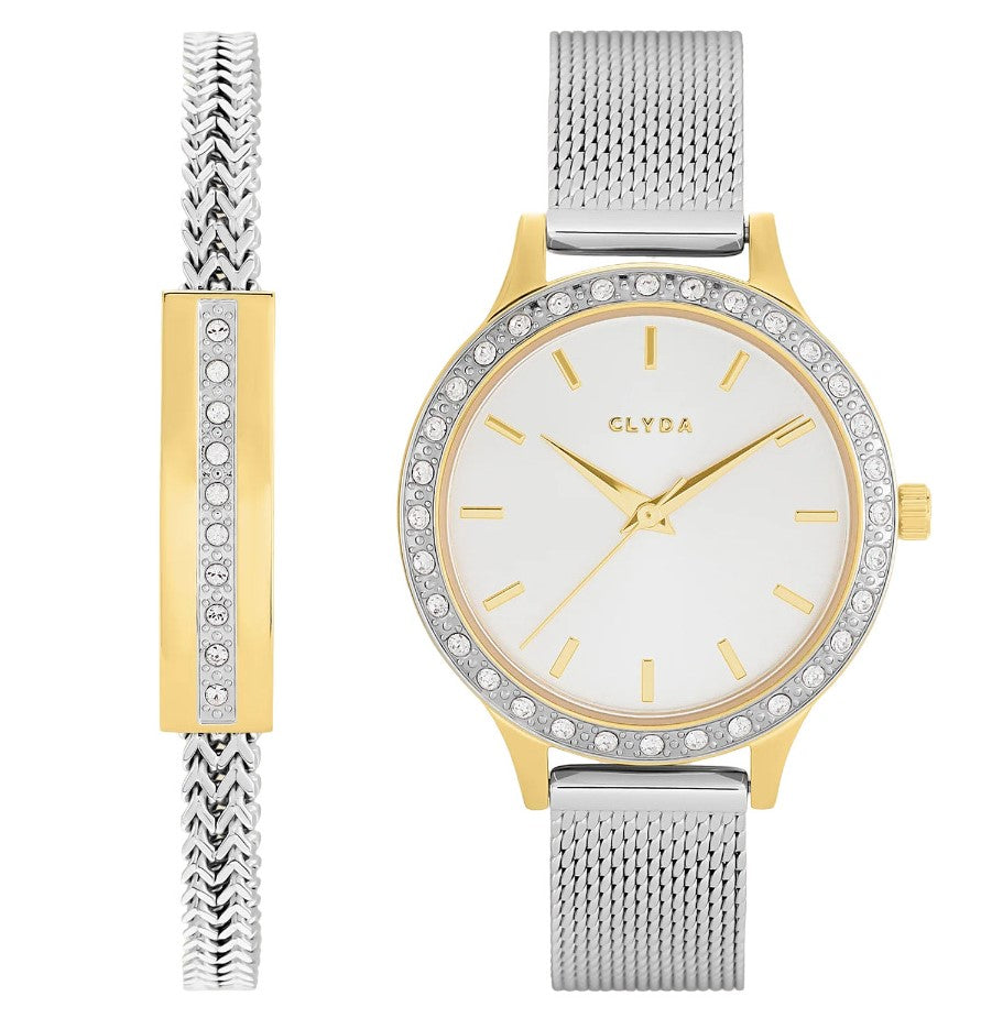 VERSAILLES LADIES WATCH+BRAC SET SIZE 30MM
