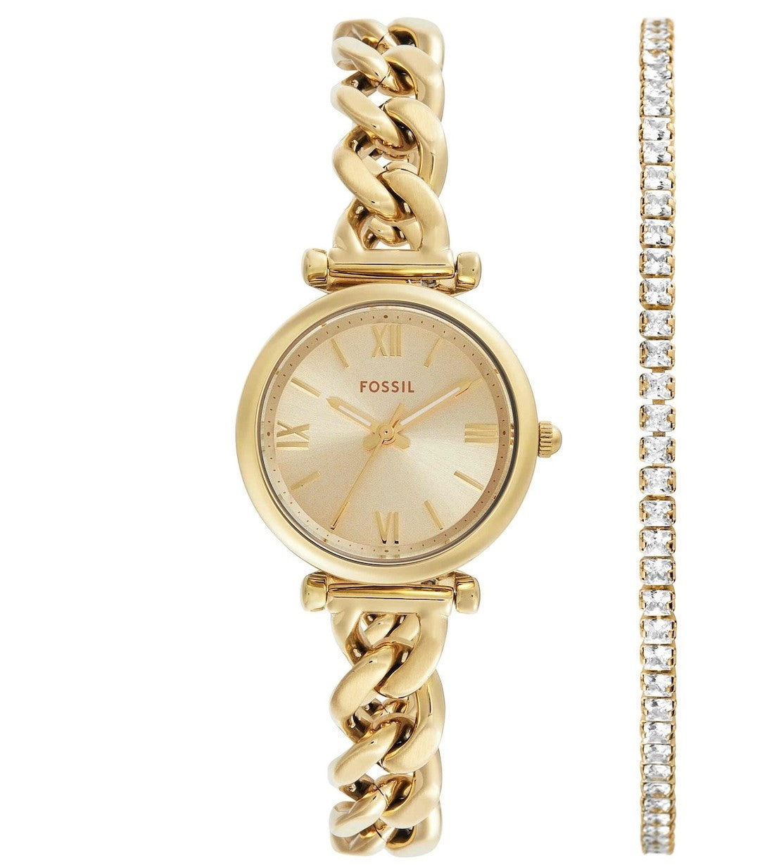 Carlie Ladies Watch+Bracelet Set Size 28mm