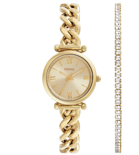 Carlie Ladies Watch+Bracelet Set Size 28mm