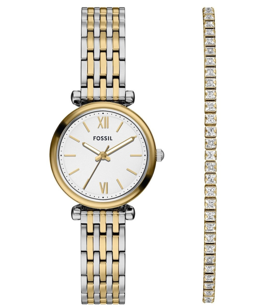 Carlie Ladies Watch+Bracelet set Size 28mm