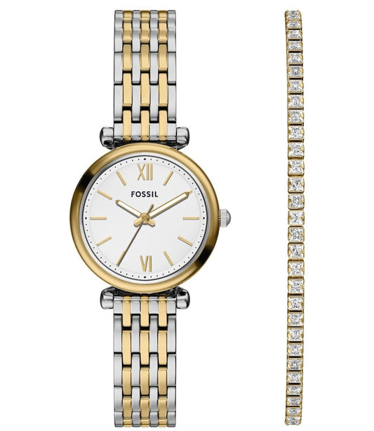 Carlie Ladies Watch+Bracelet set Size 28mm