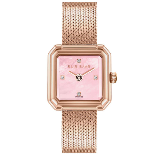CARRE NOUVELLE LADIES 4 DIAMONDS WATCH
