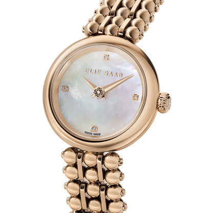 IDYLLE PERLE LADIES 4 DIAMONDS WATCH SIZE 31MM