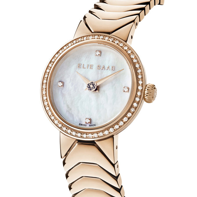IDYLLE DIAMOND LADIES 59 DIAMONDS WATCH SIZE 31MM