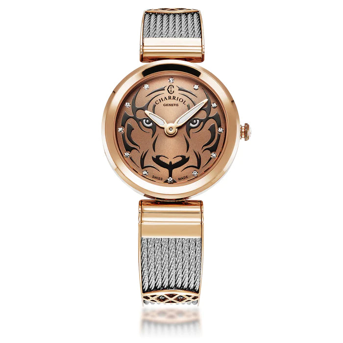 Forever Stylized Tiger Watch Size 32mm