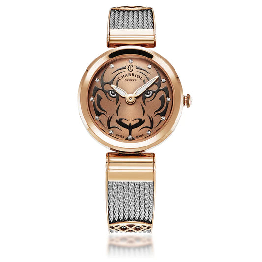 Forever Stylized Tiger Watch Size 32mm