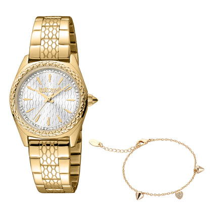 Fashion Glam Ladies Watch+Bracelet Set Size 30mm