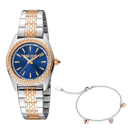 Fashion Glam Ladies Watch+Bracelet Set Size 30mm