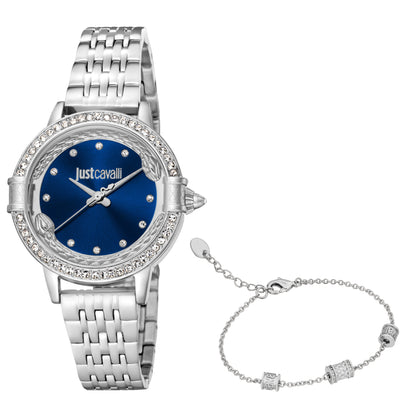 GLAM SNAKE Ladies Watch+Bracelet Set Size 32mm