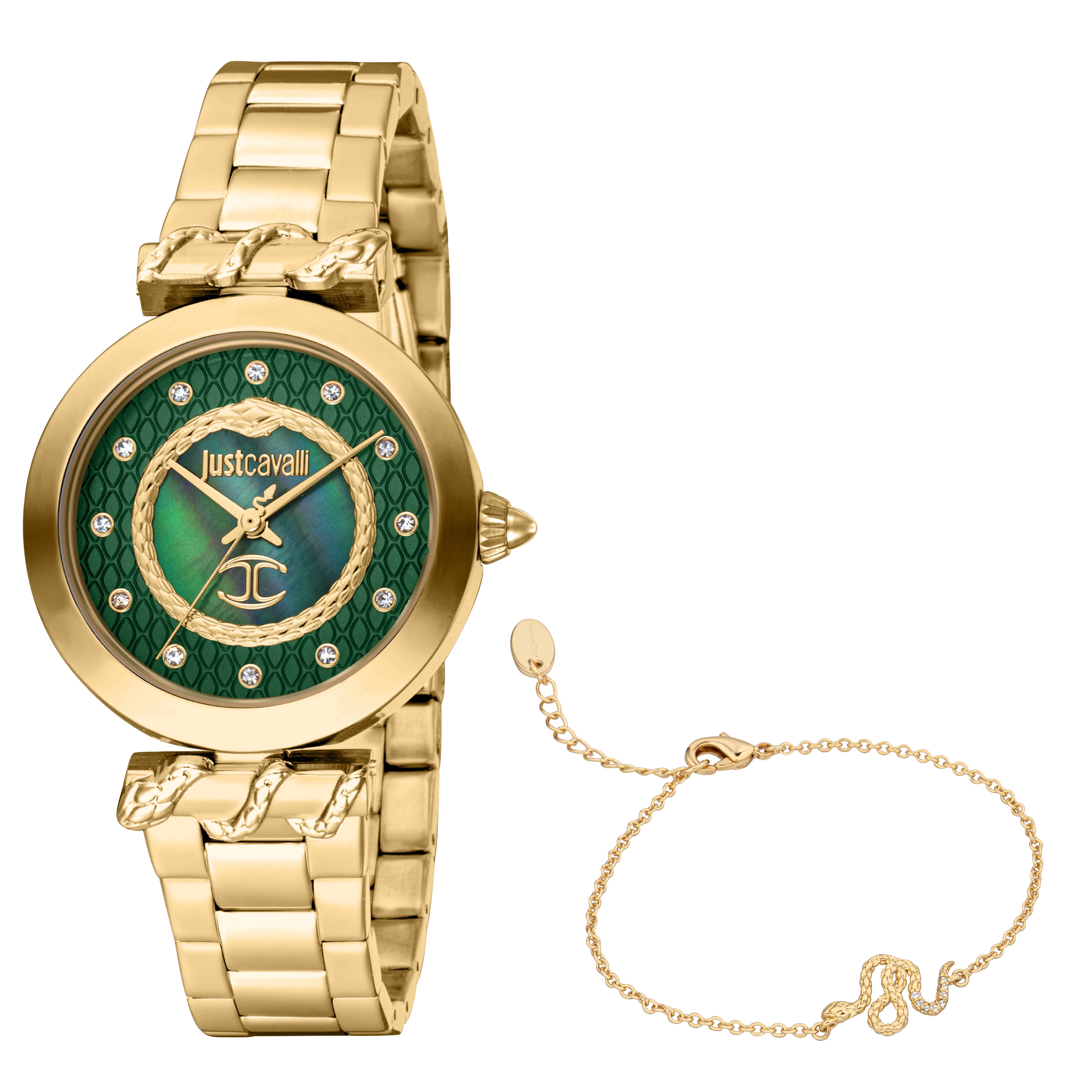 Donna luce Ladies Watch+Bracelet Set Size 32mm