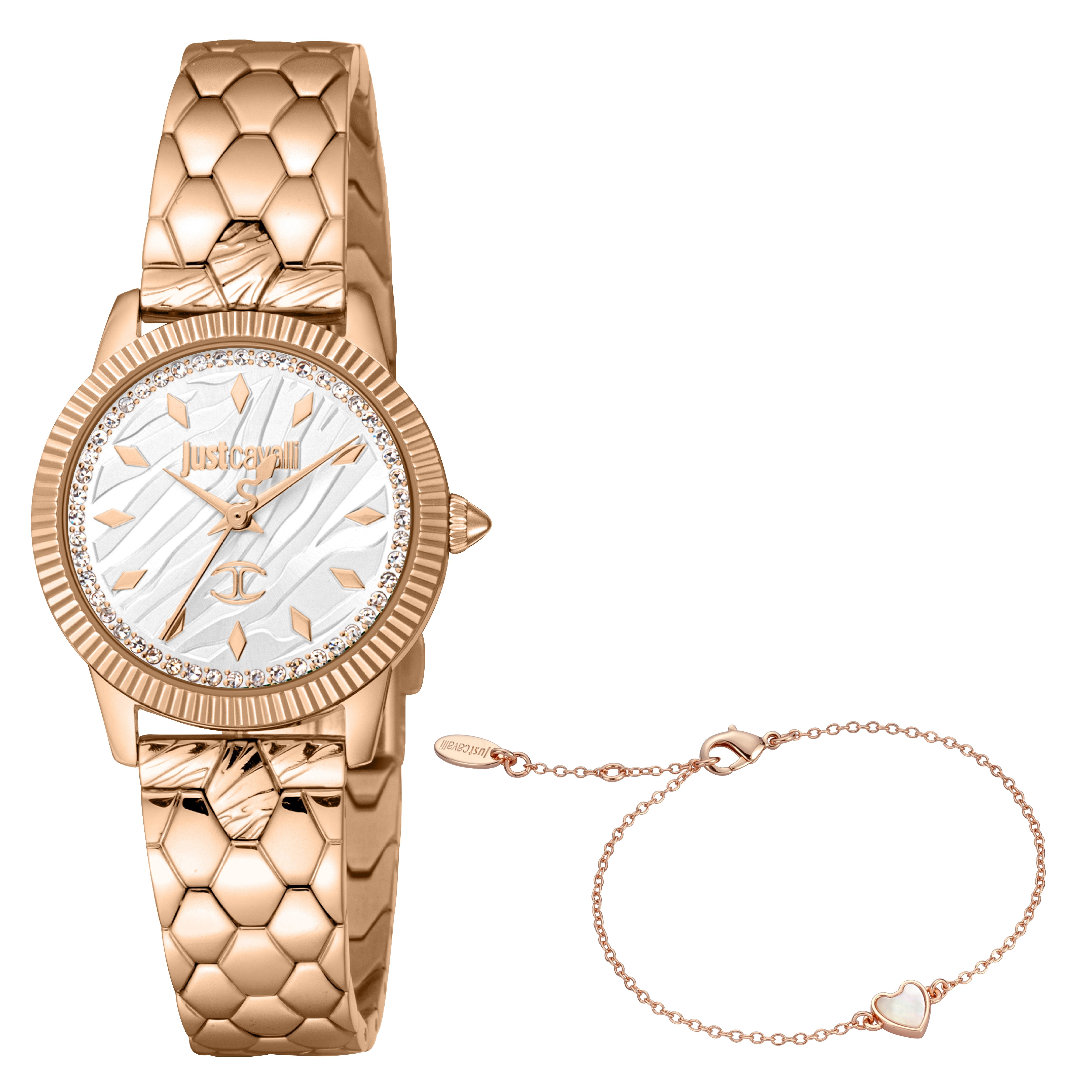Cuore Ladies Watch+Bracelet Set Size 28mm