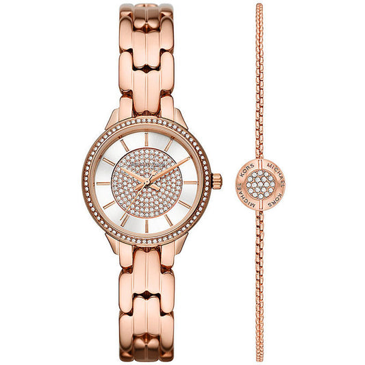 ALIE LADIES WATCH+BRACELET SET SIZE 28MM
