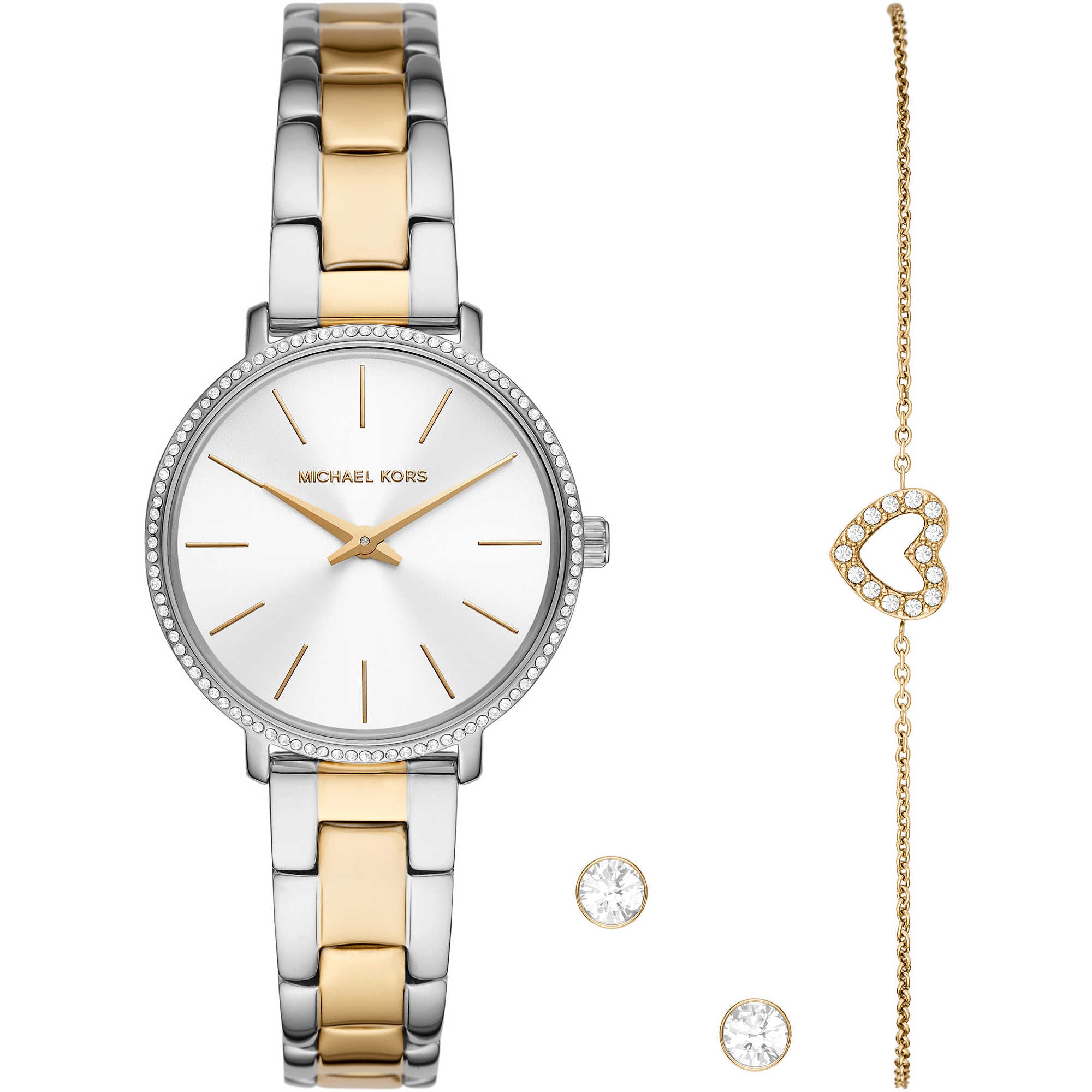 Pyper Ladies Watch+Earring+Bracelet Set Watch Size 32mm