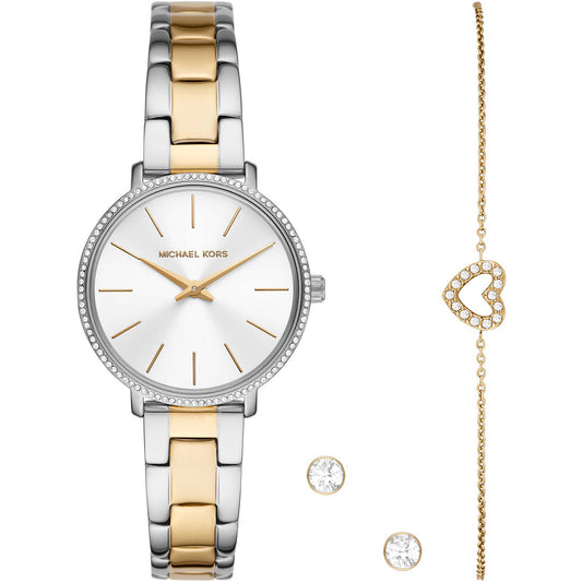 Pyper Ladies Watch+Earring+Bracelet Set Watch Size 32mm