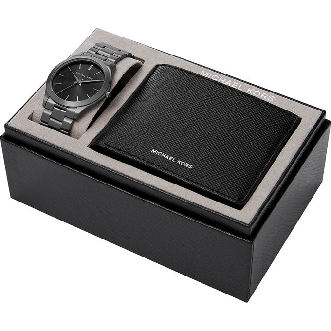 RUNAWAY GENT WATCH+WALLET SET SIZE 44MM