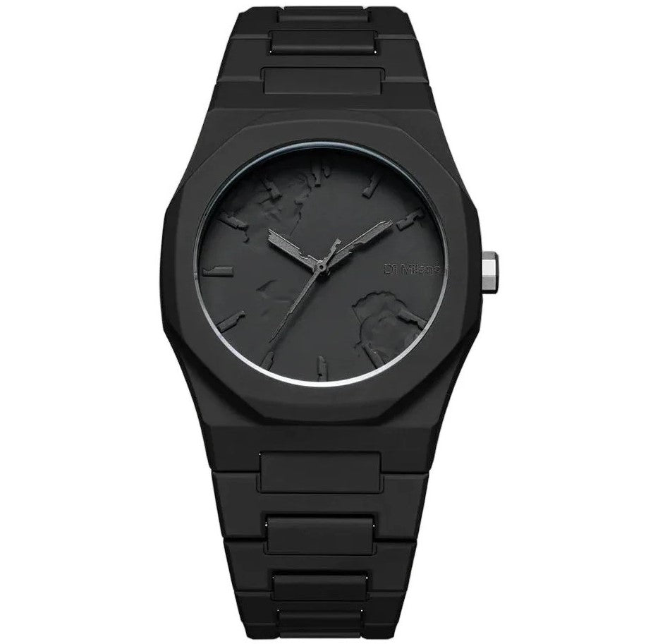 Crushed Polycarbon Mens Watch  Size 40.5mm